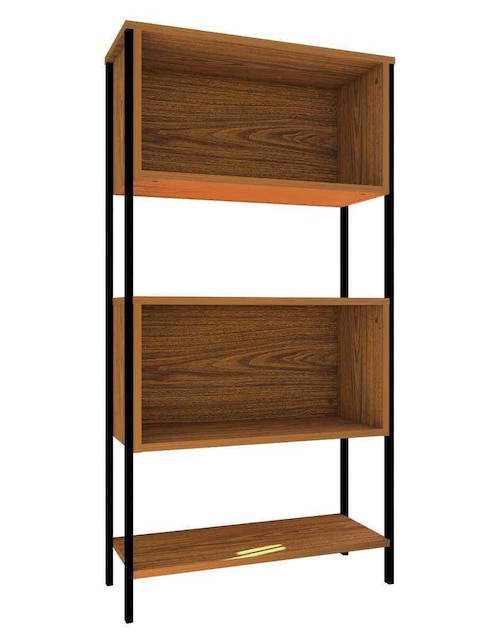 Mueble estante Playcon 2 vistas 5 entrepaños table laminado Tzalam