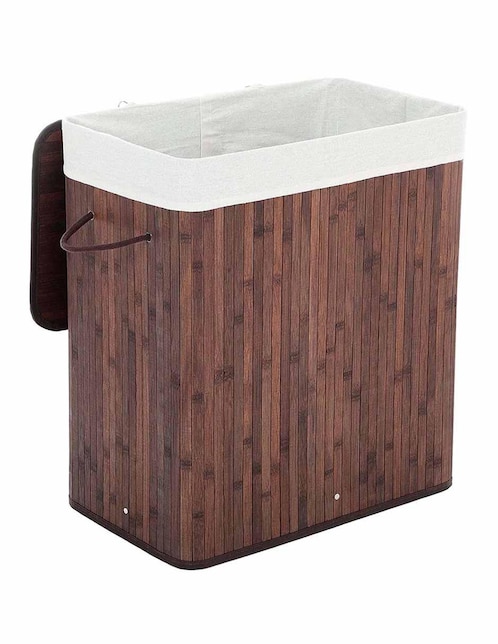 Cesto para ropa y lavandería de bambú Home Ideas