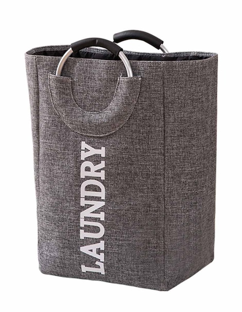 Cesto para ropa lino con asas Home Ideas