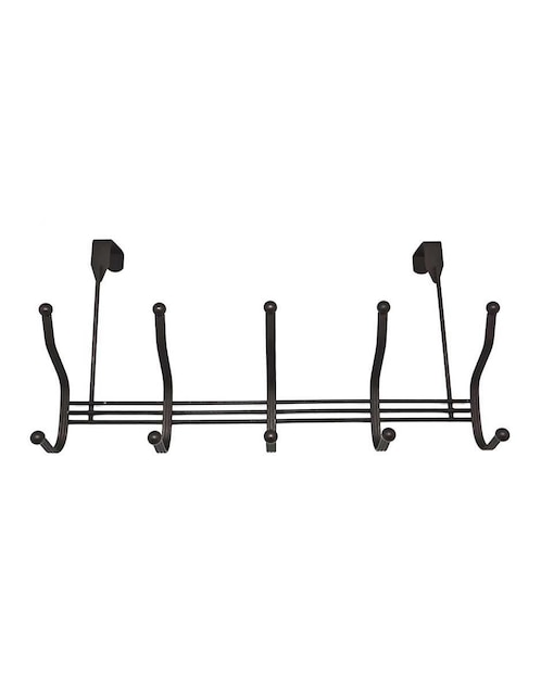 Perchero de pared Ellegance Houseware de acero 5 ganchos