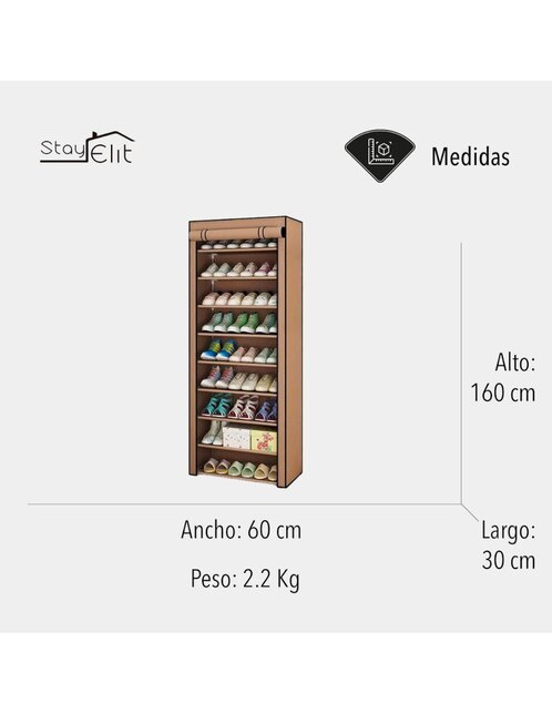 Zapatera mueble Stay Elit Shoes02 para 25 a 30 pares 5