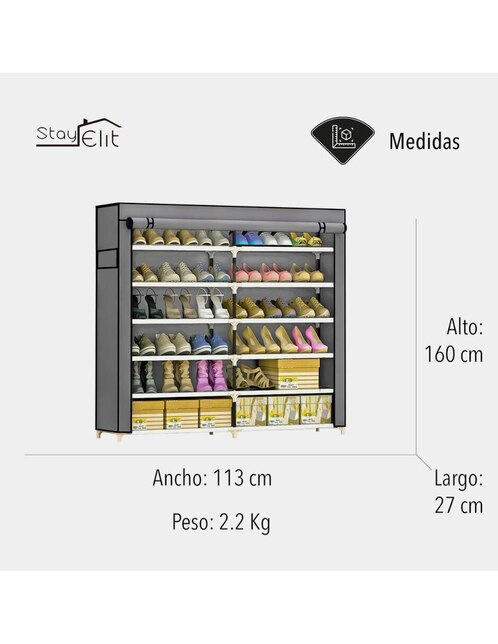 Zapatera de mueble Stay Elit Shoe3 para más de 35 zapatos 5