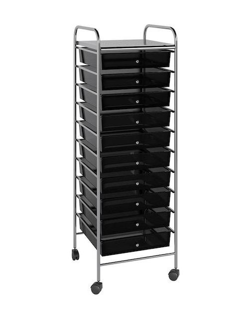 Carrito organizador mubson cajonera con 10 cajones