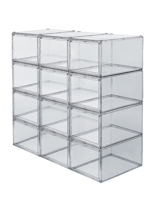 Zapatera caja almacenadora Ag Box Premium para 7 a 12 pares de zapatos