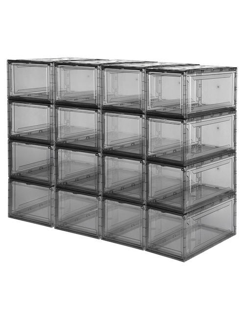 Zapatera caja almacenadora Agbox Alexa para 16 pares de zapatos