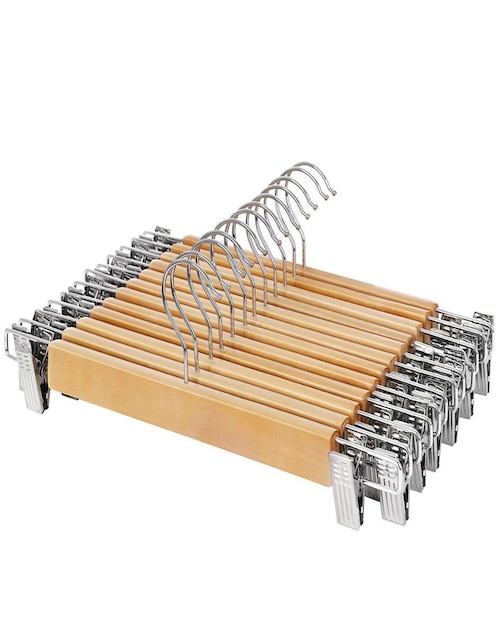 Gancho Songmics Cason de madera 12 piezas