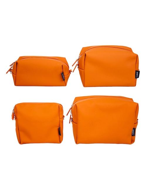 SET BOLSAS ORGANIZADORAS MUYI, NARANJA