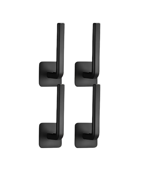 Perchero de pared de ABS 4 ganchos 1