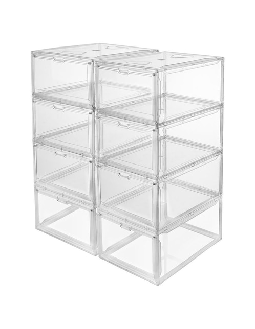 Zapatera armable caja almacenadora Ag Box para 8 pares de zapatos adulto