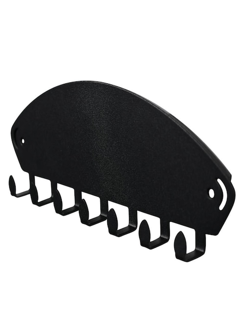 Perchero de pared Ideen de metal 7 ganchos