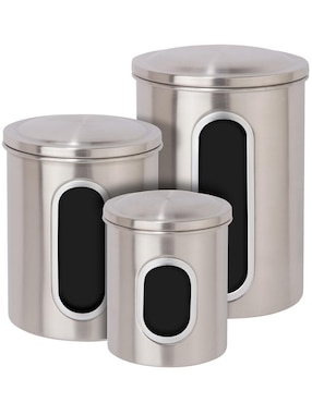 Imagen de producto Set 3 contenedores acero inox Honey Can Do