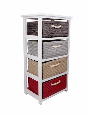 Mueble Organizador Con 4 Cajones Good & Good