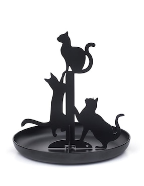 Joyero con figuras de gatos Kikkerland