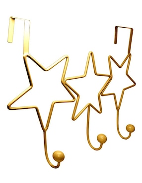 Perchero de pared Haus Kids de metal 3 ganchos