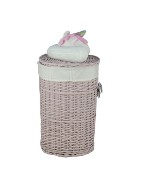 Cesto para ropa Bluebell & Co. de mimbre