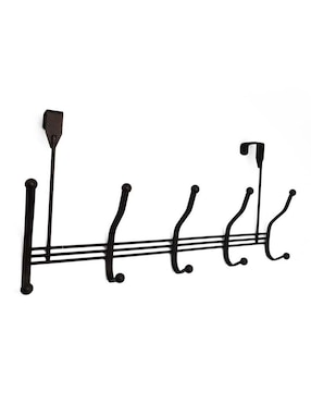Perchero de pared Ellegance Houseware de acero 5 ganchos
