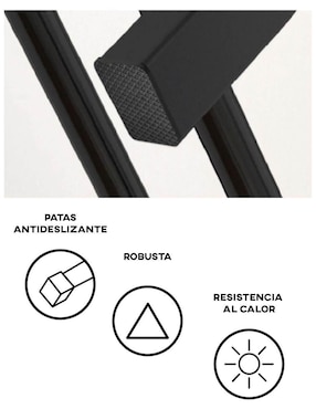 Perchero de piso Chic Fantasy de acero 2 ganchos