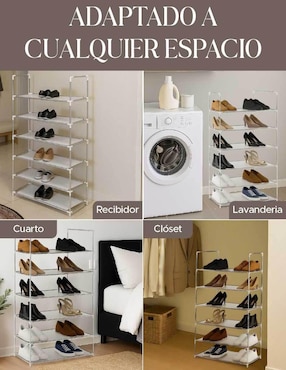 Zapatera Elly-Decor 12 pares de zapatos adulto