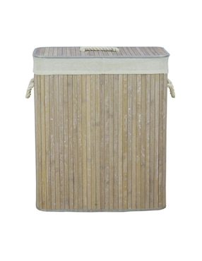Cesto para ropa Haus de bambú
