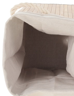Cesto para ropa Haus de bambú