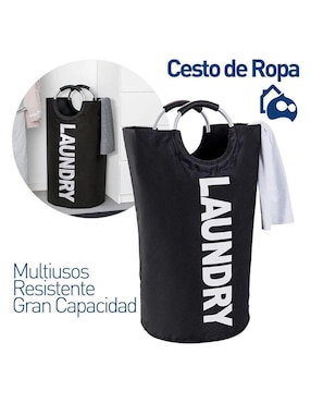 Cesto ropa para ropa Bluelander de poliéster