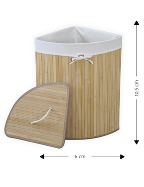 Cesto ropa para ropa Haus de bambú