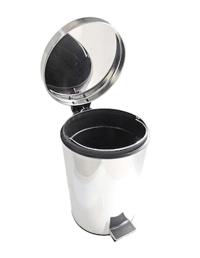 Bote de basura Ellegance Houseware de acero inoxidable