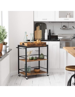 Carrito organizador armable Furniturer Sammael