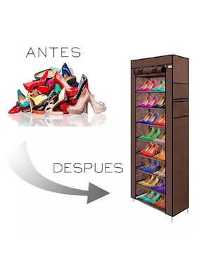 Zapatera Genérica 16 pares de zapatos adulto