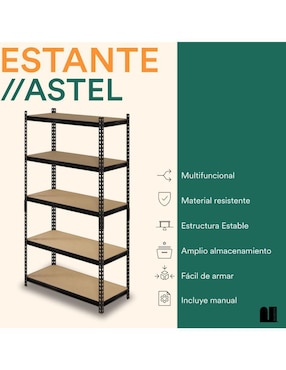 Estante de acero Mubson Astel