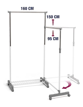 Rack de 2 compartimentos Domopak