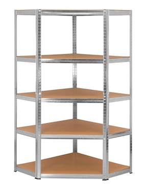 Estante de madera con metal Onof ESME-01