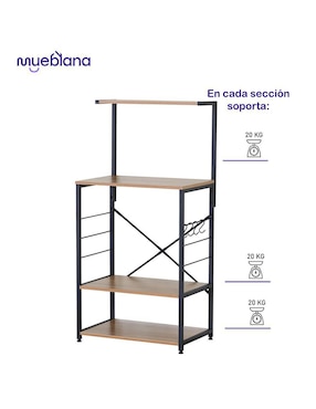 Organizador de utensilios cocina Mueblana Alacena pamplona