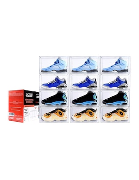 Zapatera Sneaker Game Playoff para 12 pares de zapatos adulto