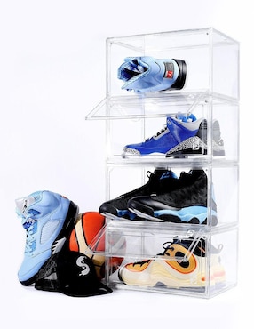 Zapatera Sneaker Game Playoff para 12 pares de zapatos adulto