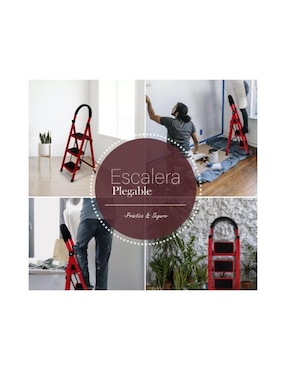 Escalera convertible de acero