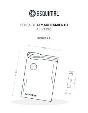 Set bolsa al vacio Esquimal