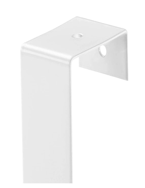 Percha de pared Rayen de acero inoxidable 2 ganchos
