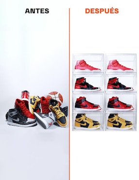 Zapatera Sneaker Game Hall of Fame para 8 pares de zapatos adulto