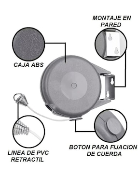 Tendedero extensible Genérica de plástico