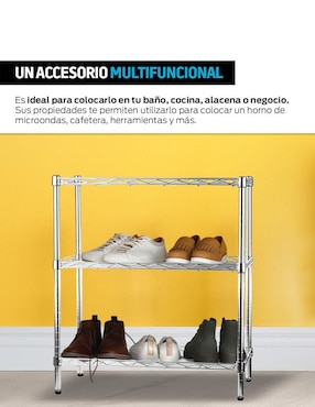 Estante de acero Redlemon Multiusos para el Hogar 83434