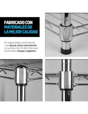 Estante de acero Redlemon Multiusos para el Hogar 83434