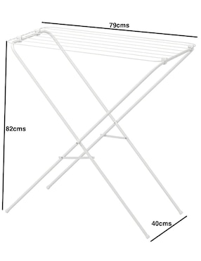 Tendedero plegable Proudco de plástico y metal