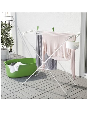 Tendedero plegable Proudco de plástico y metal