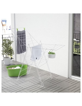 Tendedero plegable Proudco de plástico y metal