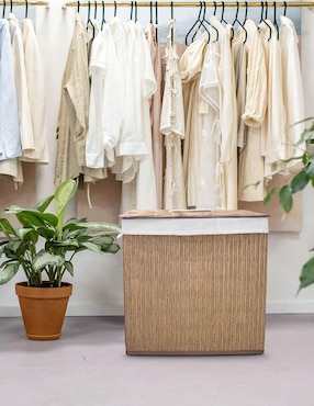 Cesto ropa multiusos Idea Nuova de bambú