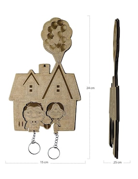 Porta llaves Impremli de madera