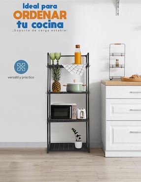 Rack de 4 compartimentos y 1 estante Ag Box