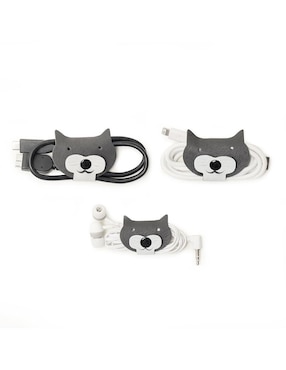 Organizador de cables Kikkerland