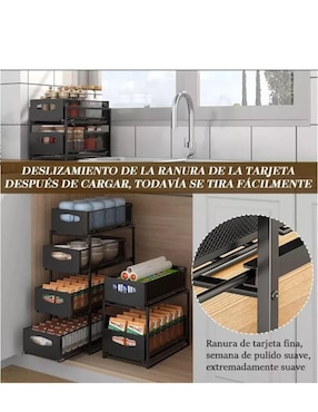 Estante de acero Genérica Estante Organizardor